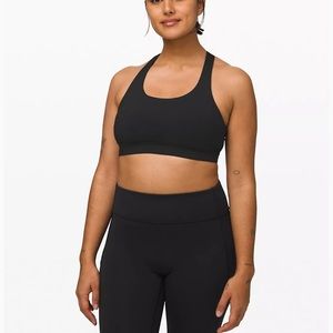 Lululemon invigorate bra black size 6